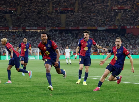 Barcelona vence o Real Madrid na prorrogação e conquista a Copa do Rei